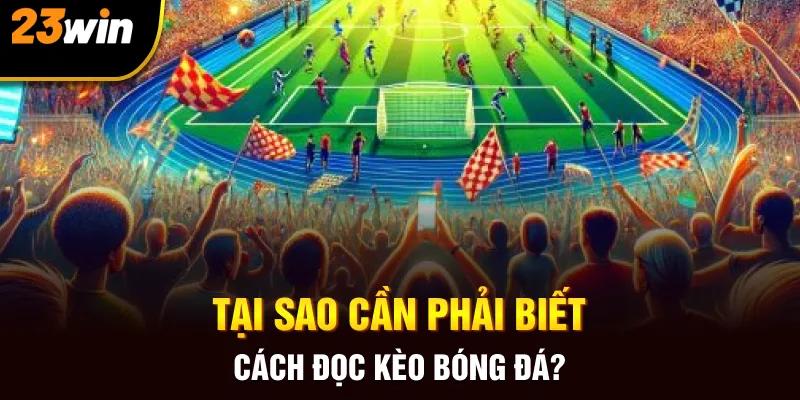 Tại sao cần phải biết cách đọc kèo bóng đá?